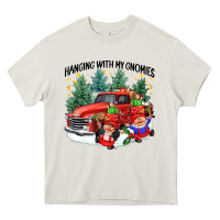 Cream hanging with my gnomies Heavy Core Tee - CowGirlArtShop