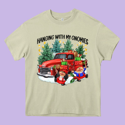 Hanging With My Gnomies Heavy Core Tee Designed By Cowgirlartshop