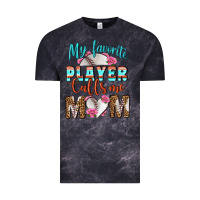 Cloud Black My Favorite Player Calls Me Mom Vintage Tee - BundleAndBundleShop