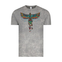 Cloud Rock aztec serape thunderbird Vintage Tee - RanaPortraitStore