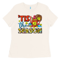 Bone tis the season  softball coffee mug Ladies Tee - FaDigitalArtStudio