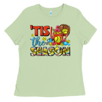 Matcha tis the season  softball coffee mug Ladies Tee - FaDigitalArtStudio