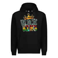 Black black king Premium Hoodie - SublimationCraftShop