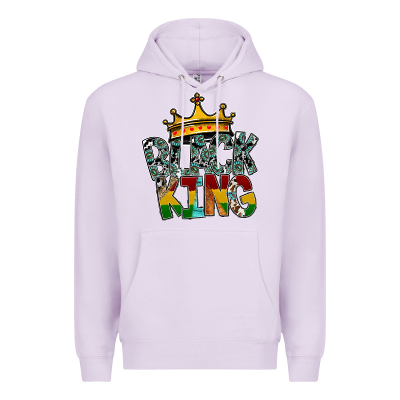 Black King Premium Hoodie by SublimationCraftShop | Teevron