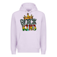 Lilac black king Premium Hoodie - SublimationCraftShop
