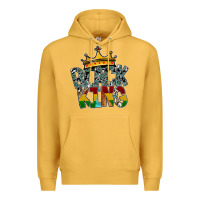 Mustard black king Premium Hoodie - SublimationCraftShop