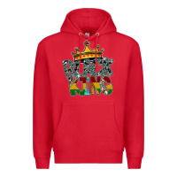 Red black king Premium Hoodie - SublimationCraftShop