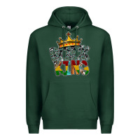Sports Green black king Premium Hoodie - SublimationCraftShop