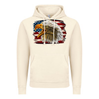 Vintage Artic Western American Flag Eagle Vintage Hoodie - LillyAllenDesigns