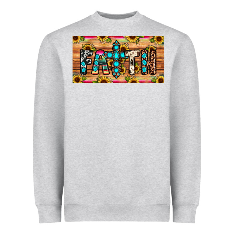 Faith License Plate Heavyweight Sweatshirt by JahusDesignShop | Teevron