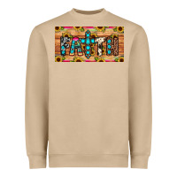 Mushroom faith license plate Heavyweight Sweatshirt - JahusDesignShop