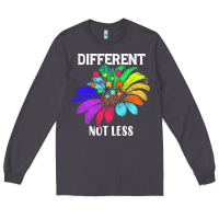 Smoke Different Not Less Daisy Autism Puzzle Long Sleeve Tee - CowhideDigitalArt