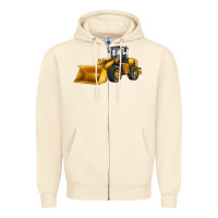 Sandshell bulldozer Zipper Hoodie - JahusDesignShop