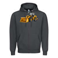 Smoke bulldozer Zipper Hoodie - JahusDesignShop