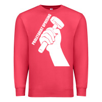 Cardinal proletariat uprising revolution politics Premium Sweatshirt - artisFamous