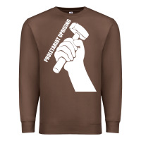 Chestnut proletariat uprising revolution politics Premium Sweatshirt - artisFamous