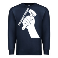 Navy proletariat uprising revolution politics Premium Sweatshirt - artisFamous