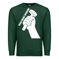 Sports Green proletariat uprising revolution politics Premium Sweatshirt - artisFamous