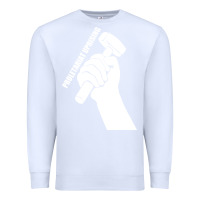 White proletariat uprising revolution politics Premium Sweatshirt - artisFamous