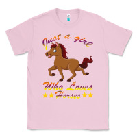 Bubblegum Pink Just a girl who loves horses Classic Tee - Bettercallsaul