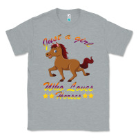 Heather Grey Just a girl who loves horses Classic Tee - Bettercallsaul