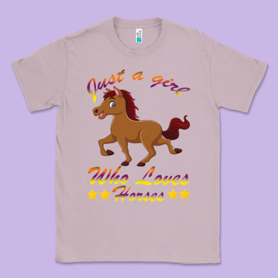 Just A Girl Who Loves Horses Classic Tee Designed By Bettercallsaul