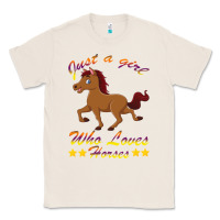 Natural Just a girl who loves horses Classic Tee - Bettercallsaul