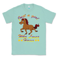 Seafoam Just a girl who loves horses Classic Tee - Bettercallsaul