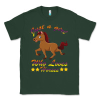 Sports Green Just a girl who loves horses Classic Tee - Bettercallsaul