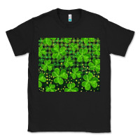 Black shamrock and plaid Classic Tee - RanaPortraitStore