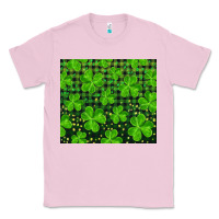 Bubblegum Pink shamrock and plaid Classic Tee - RanaPortraitStore