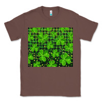 Chestnut shamrock and plaid Classic Tee - RanaPortraitStore
