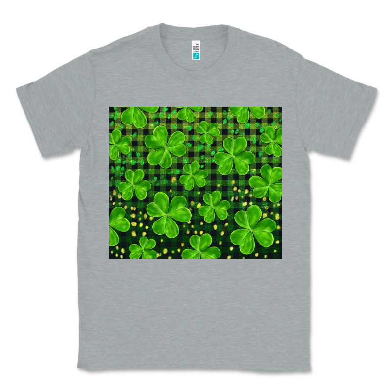 Shamrock And Plaid Classic Tee by RanaPortraitStore | Teevron