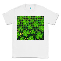 White shamrock and plaid Classic Tee - RanaPortraitStore