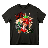 Asphalt ho ho ho girl gnome Heavy Core Tee - CowGirlArtShop
