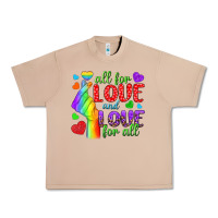 Burro Western All For Love And Love For All Urban Heavy Tee - BundleAndBundleShop