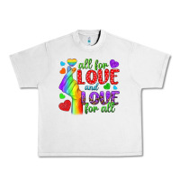 Lunar Rock Western All For Love And Love For All Urban Heavy Tee - BundleAndBundleShop