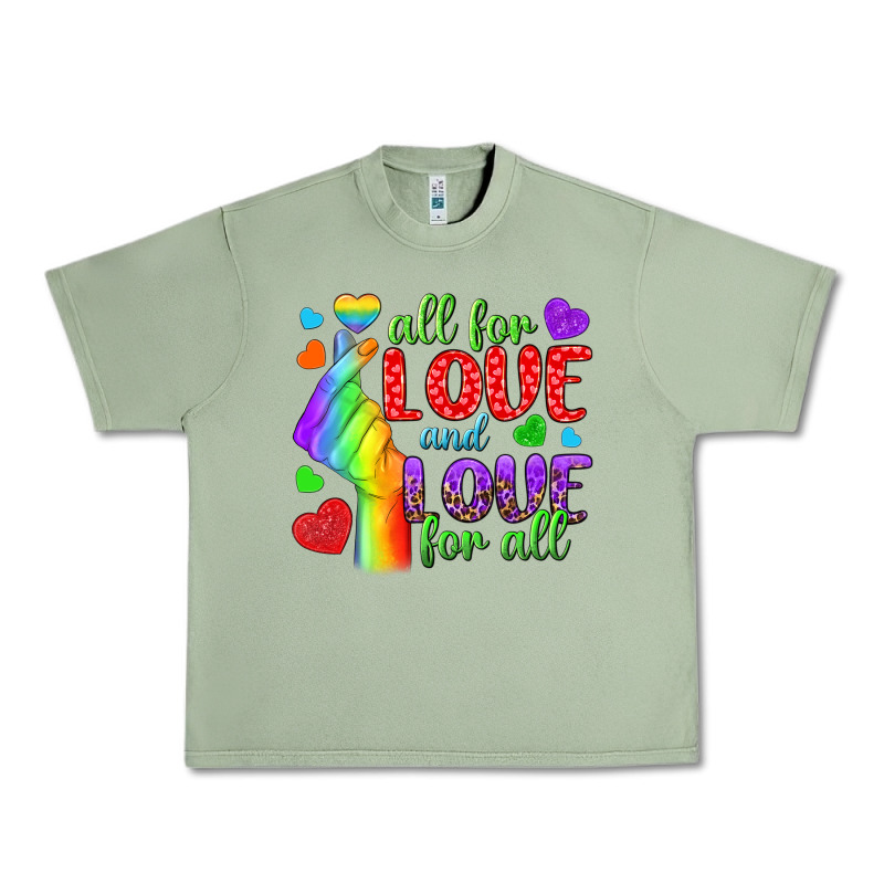 Western All For Love And Love For All Urban Heavy Tee by BundleAndBundleShop | Teevron