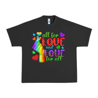 Pigment Black Western All For Love And Love For All Urban Heavy Tee - BundleAndBundleShop