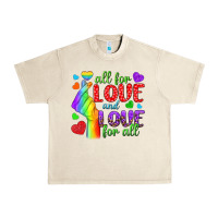 Sandshell Western All For Love And Love For All Urban Heavy Tee - BundleAndBundleShop