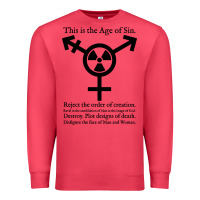 Cardinal this is the age of sin   transgender symbol Premium Sweatshirt - artisFamous