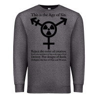 Charcoal Heather this is the age of sin   transgender symbol Premium Sweatshirt - artisFamous