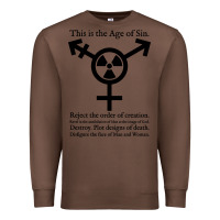 Chestnut this is the age of sin   transgender symbol Premium Sweatshirt - artisFamous