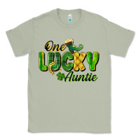 Matcha One Lucky Auntie St. Patrick's Day Classic Tee - CowGirlArtShop