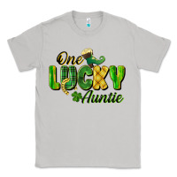 Moon Dust One Lucky Auntie St. Patrick's Day Classic Tee - CowGirlArtShop