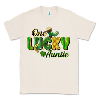 Natural One Lucky Auntie St. Patrick's Day Classic Tee - CowGirlArtShop