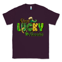 Plum One Lucky Auntie St. Patrick's Day Classic Tee - CowGirlArtShop