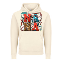 Vintage Artic Baseball nana leopard frame Vintage Hoodie - LillyAllenDesigns