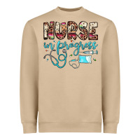 Nurse In Progress Heavyweight Sweatshirt | Teevron