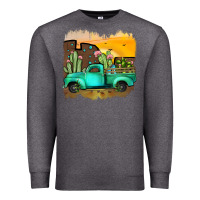 Charcoal Heather truck Premium Sweatshirt - JahusDesignShop